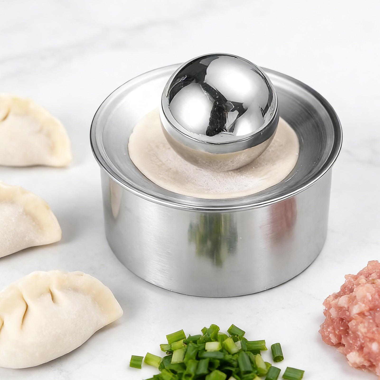 Gyoza Dumpling Maker - 수동 만두피 프레스 기계, 반죽 시트