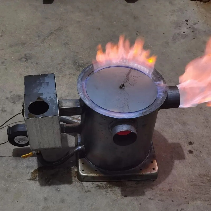 Home Cooking Heater - 헤비 듀티 폐유 연소 히터, 조리