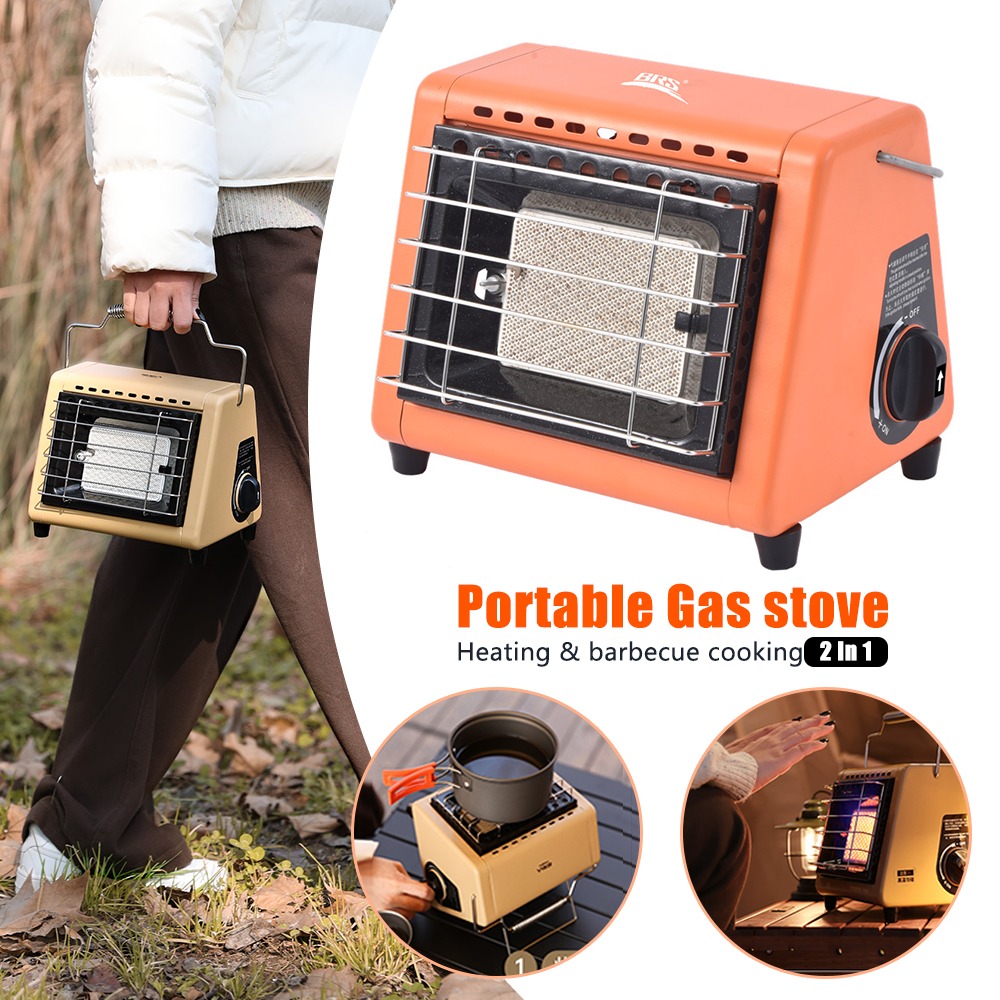 Home Cooking Heater - 1.5KW 휴대용 가스 스토브 난방 바베큐