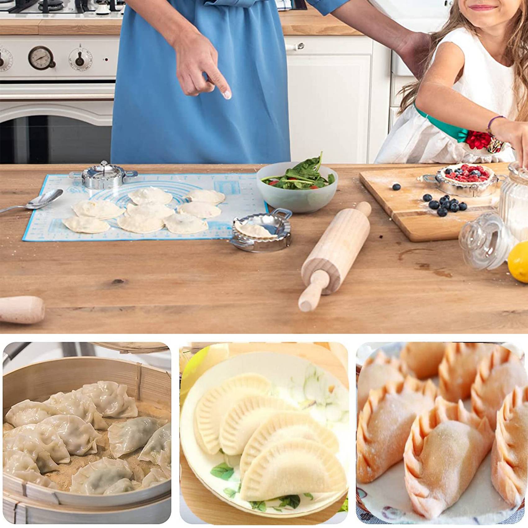 FAST 만두 제조기 8개 세트, 중국식 완탕, 교자  - Gyoza Dumpling Maker 리뷰 및 가격