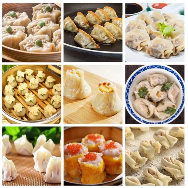 산업용 고속 만두 제조기, 다기능 완탕, 시오마이, 딤 - Gyoza Dumpling Maker 리뷰 및 가격