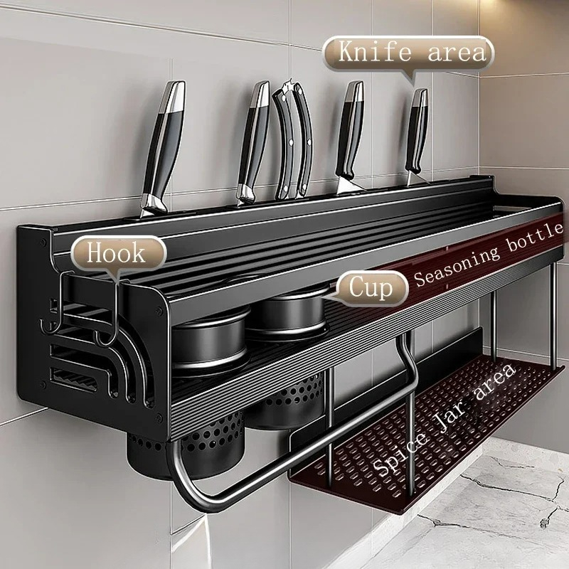 60/70/80cm 주방 선반 벽걸이형 양념 선반 조미 - Home Cooking Recipes 리뷰 및 가격
