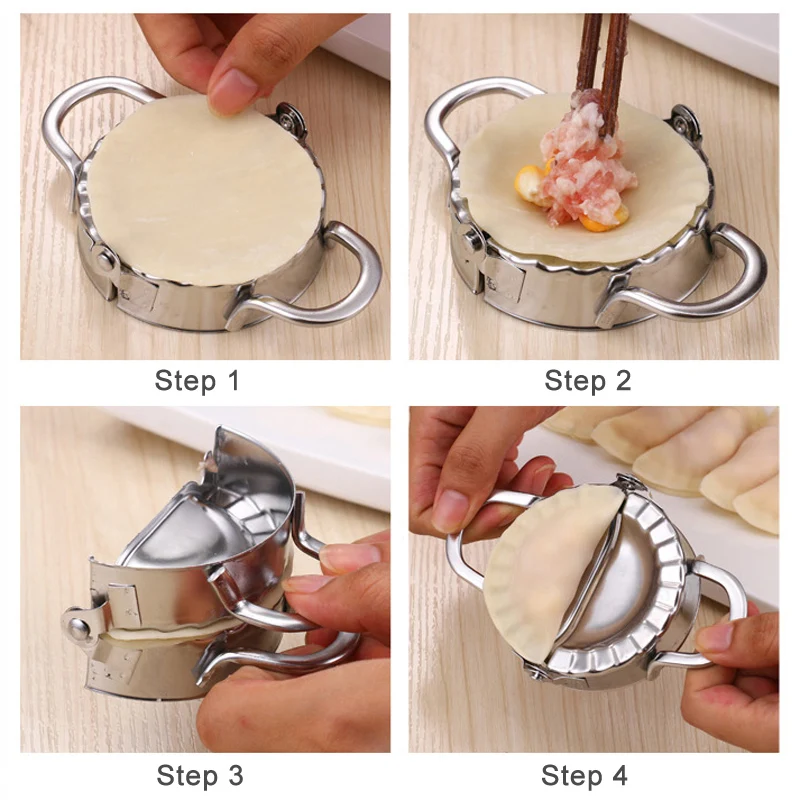 만두 메이커 스테인레스 스틸 만두 틀 엠파나다 라비올리 - Gyoza Dumpling Maker 리뷰 및 가격