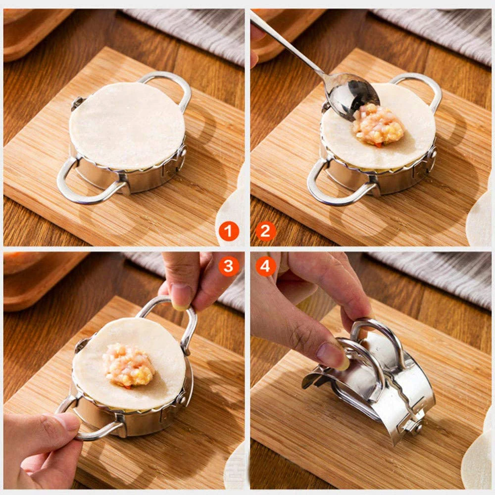 스테인레스 스틸 만두 금형 만두 제조기 라비올리 에만다 - Gyoza Dumpling Maker 리뷰 및 가격