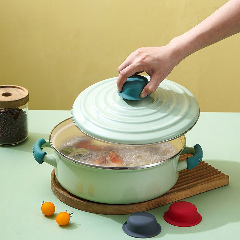 내열성 냄비 팬 뚜껑 모자 조리기구, 범용 주방 실리콘 - Home Cooking Cookbook 리뷰 및 가격