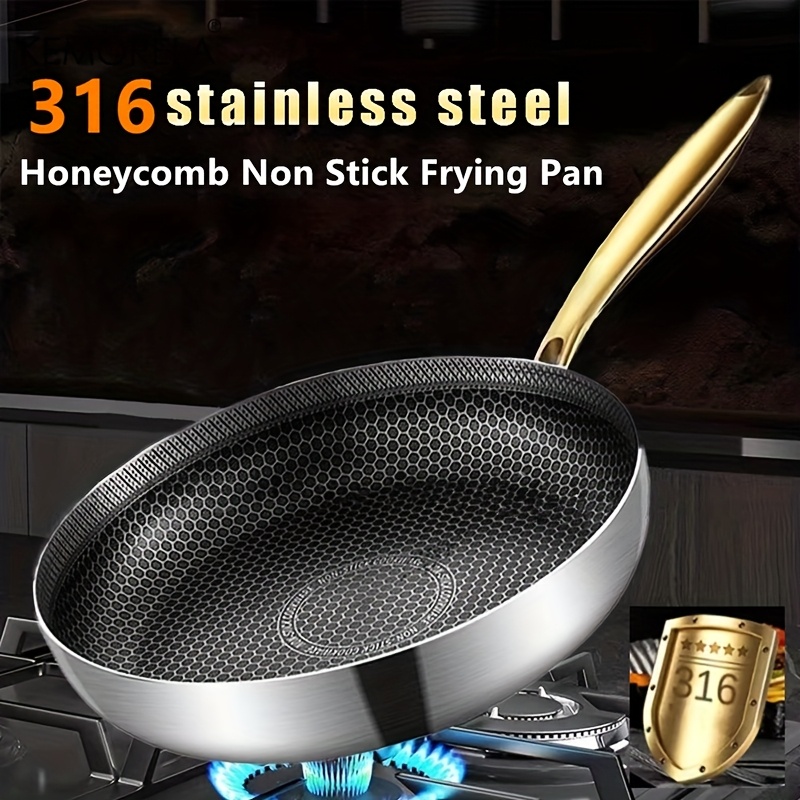 316 스테인리스 스틸 프라이팬 웍 논스틱 허니콤 냄비 - Home Cooking Cookbook 리뷰 및 가격