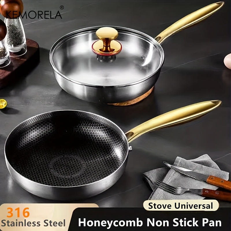 316 스테인리스 스틸 프라이팬 웍 논스틱 허니콤 냄비 - Home Cooking Cookbook 리뷰 및 가격