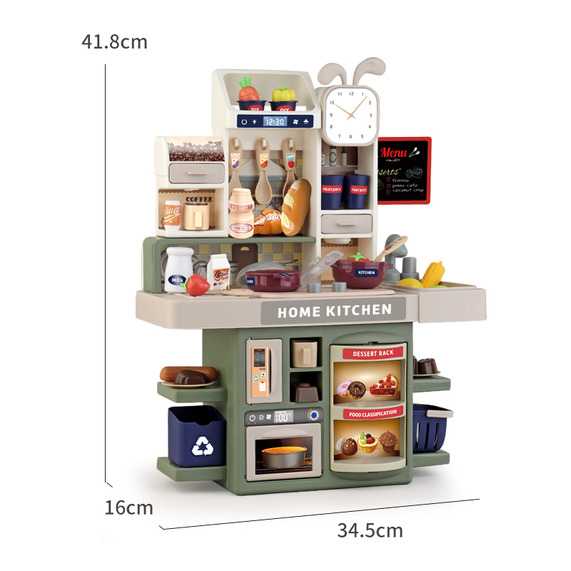 어린이 41cm 대형 요리 주방 장난감 놀이 홈 주방  - Home Cooking Cookbook 리뷰 및 가격
